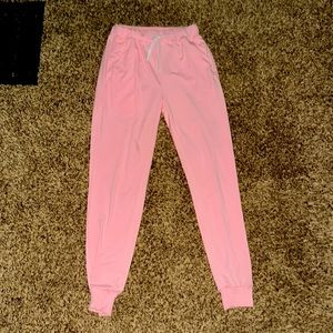 Pink Sweatpants from ROMWE
